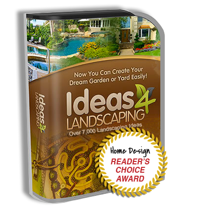 Landscaping product with plans for garden, patio and yard